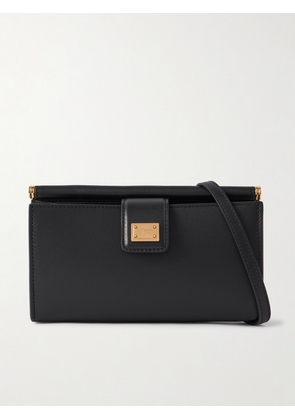 Dolce & Gabbana - Sicily Leather Pouch - Black - One size