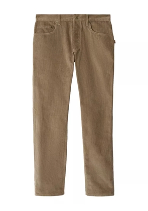 Burberry corduroy trousers - Brown