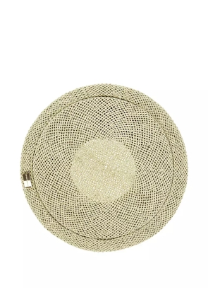 Emporio Armani raffia hat - U6195 KHAKI
