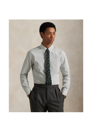 Classic Fit Tattersall Poplin Shirt