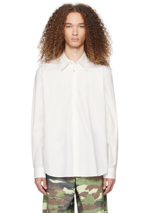 Acne Studios White Button-Up Shirt