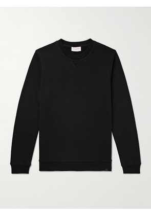 Derek Rose - Quinn Cotton and Modal-Blend Jersey Sweatshirt - Men - Black - S