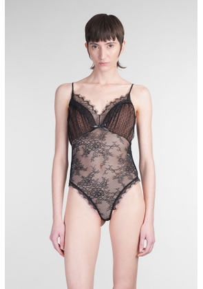 self-portrait Body In Black Polyamide