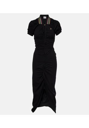 Vivienne Westwood Pulling Orb cotton polo dress