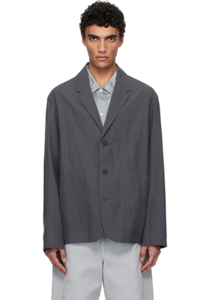 Studio Nicholson Gray Reale Blazer