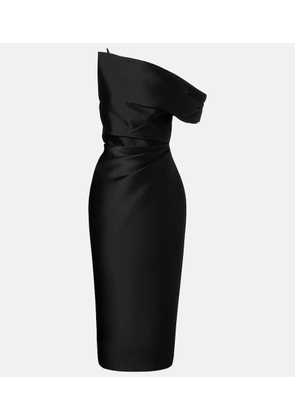 Solace London Ellison one-shoulder cocktail dress