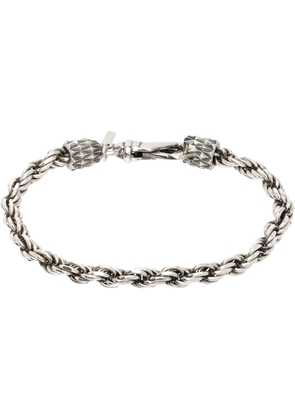Emanuele Bicocchi Silver Tiny French Rope Bracelet