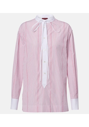 Gucci Striped cotton fil coupe shirt