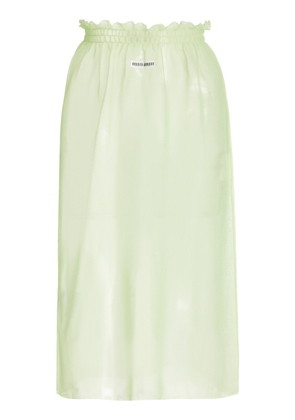 Miu Miu Magliera Nylon Skirt - Moda Operandi