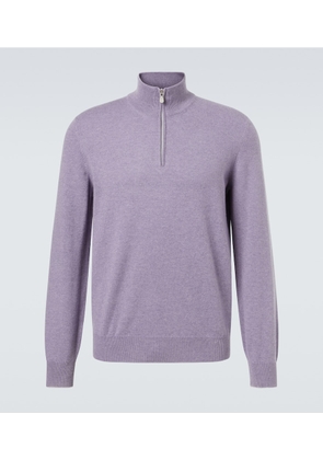 Brunello Cucinelli Cashmere half-zip sweater