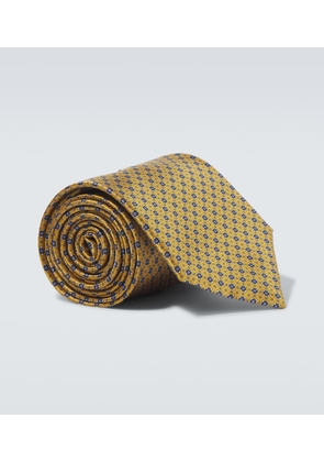 Brioni Printed silk tie
