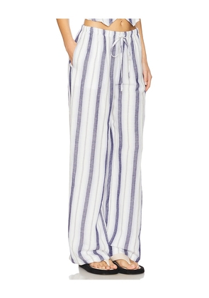 Bella Dahl Easy Wide Leg Pant in White. Size L. Also in M, S, XS.