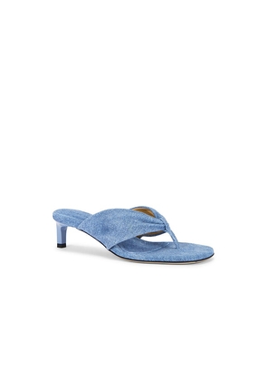 Dear Frances Wrap Mid Heel in Blue. Size 36. Also in 37, 39, 41, 42.