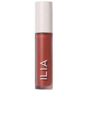 ILIA Balmy Gloss Tinted Lip Oil in Burnt Orange.