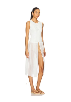 Free People Twice As Nice Maxi Top in Ivory. Size L. Also in M, S, XS.