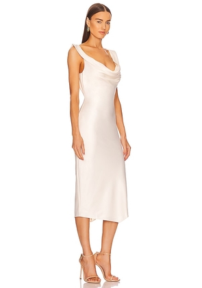Michael Costello x REVOLVE Kylen Midi Dress in Ivory. Size M. Also in L, S, XS, XXS.