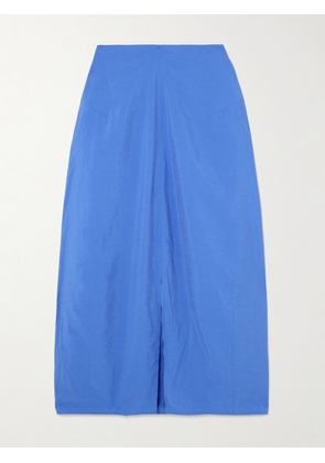 TOTEME - Parachute Silk-blend Maxi Skirt - Blue - DK32,DK34,DK36,DK38,DK40