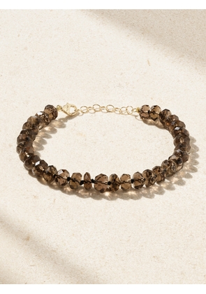 JIA JIA - Gold Smoky Quartz Bracelet - One size