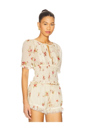 Tularosa Essie Top in Cream. Size L. Also in M, S, XL.