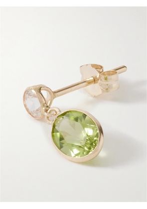 Loren Stewart - Sunny 14-karat Gold, Diamond And Peridot Single Earring - One size