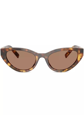 Miu Miu Eyewear cat-eye sunglasses - Brown
