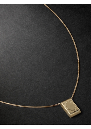 Jacquie Aiche - Prayer Box Gold Chain Necklace - Men - Gold