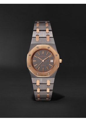 Watch Brothers London - Vintage 1980s Audemars Piguet Royal Oak Automatic 35mm Tantalum and 18-Karat Pink Gold Watch, Ref. No. 14486 - Men - Brown