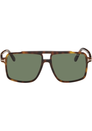 TOM FORD Brown Kemp Sunglasses