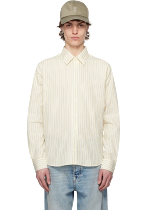 AMI Paris Off-White Classic Shirt