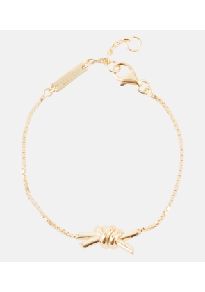 Bottega Veneta Knot gold-plated sterling silver bracelet