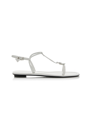 Prada Buckled Leather Sandals - Moda Operandi