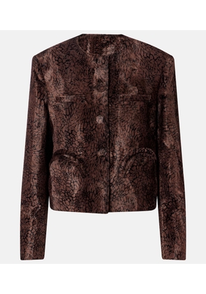 Blaze Milano Tamarita Shamo Bolero velvet jacket