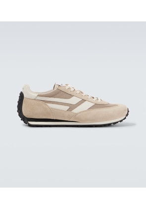 Tom Ford Mick suede-trimmed sneakers