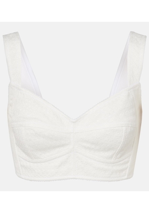 Dolce&Gabbana Scalloped bra top