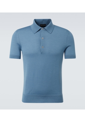 Tom Ford Cashmere and silk polo sweater