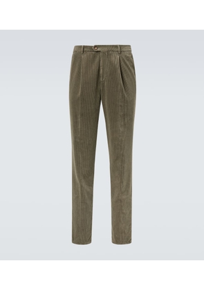 Brunello Cucinelli Cotton corduroy chinos