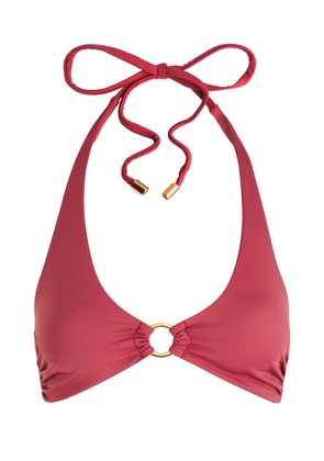 Away That Day Sorrento Halterneck Bikini top - Rose - XS (UK6 / XS)