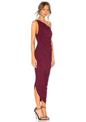 Norma Kamali Diana Gown in Purple. Size M. Also in L, S, XS, XXS.