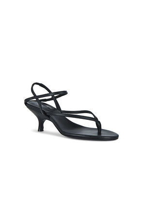 GIA BORGHINI x The Grandquist The Thong Sandal in Black. Size 36. Also in 40.