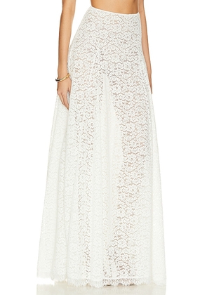 Lovers and Friends Emilia Skirt in White. Size XL. Also in L, M, S, XS.