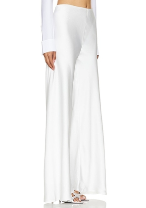 Norma Kamali Bias Elephant Pant in White. Size M. Also in L, S, XL, XS, XXS.