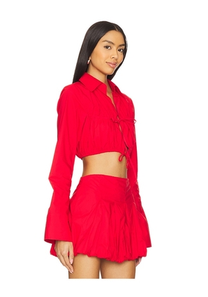 Lovers and Friends Valerie Top in Red. Size M. Also in S, XS, XXS.