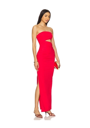 superdown Messi Maxi Dress in Red. Size L. Also in M, S, XL.