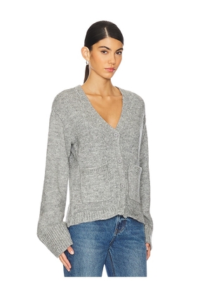 Steve Madden Odelia Cardigan in Grey. Size L. Also in XL, XS.