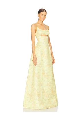 SAU LEE Marie Gown in Yellow. Size 00. Also in 2.
