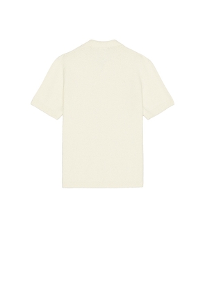Rails Heath Polo in Cream. Size L. Also in M, XL/1X.