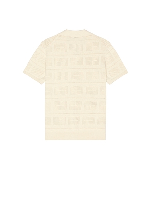 Rails Yates Camp Shirt in Cream. Size L. Also in M, S, XL/1X.