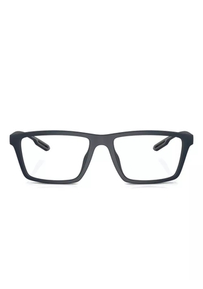 Emporio Armani square-frame glasses - Blue