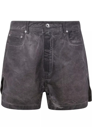 Rick Owens DRKSHDW brushed-finish shorts - Grey