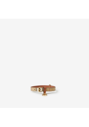 Burberry Small Check Dog Collar